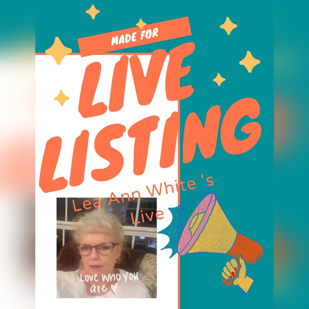 leaannwhite_. 🦋UNLISTED ITEMS RUN For Live Show. Thanks so much. God bless ☮❤🦋